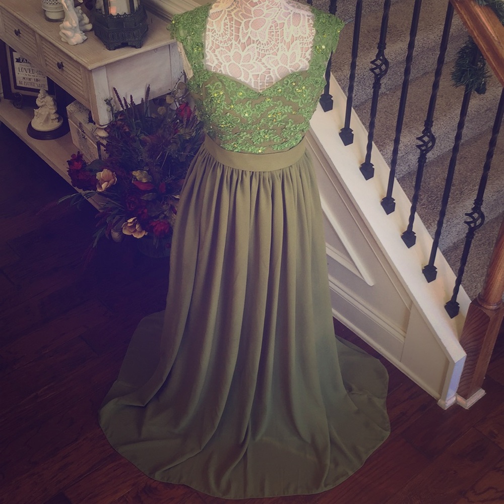 Green Prom/Formal Dress